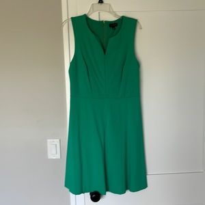 The Limited Gold Zippered Dress